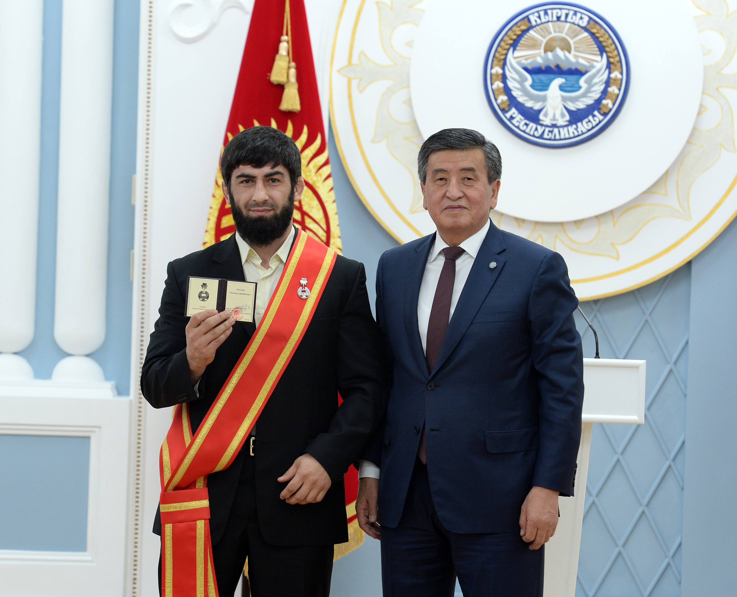 Награждения государственными наградами спортсменов и тренеров от 17 октября 2018 года