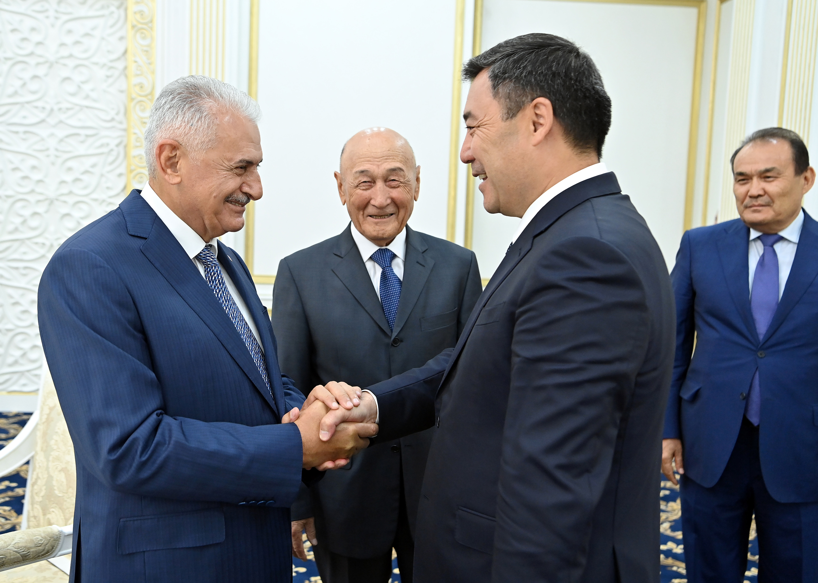 Награждение орденом "Данакер" Бинали Йылдырыма